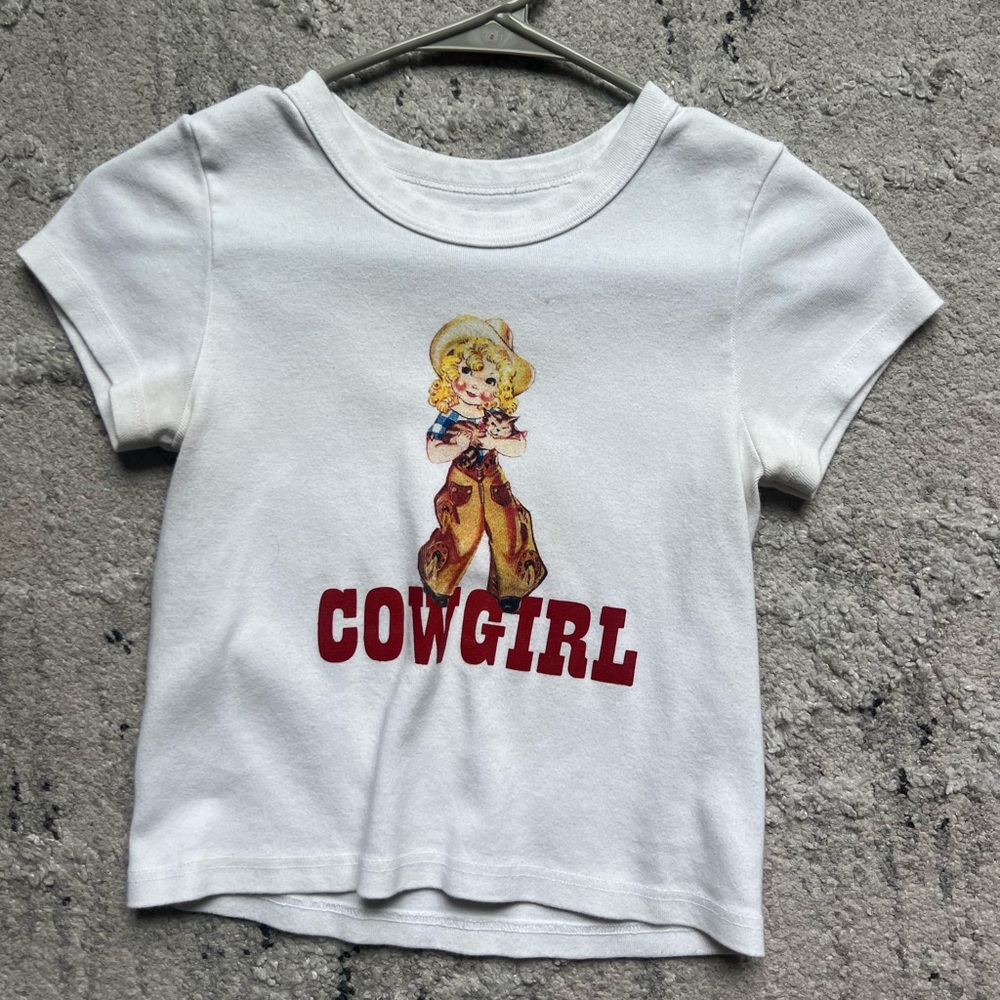 brandy melville cowgirl top